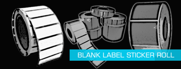 Label Sticker Barcode Thermal, Semicoated, Yupo